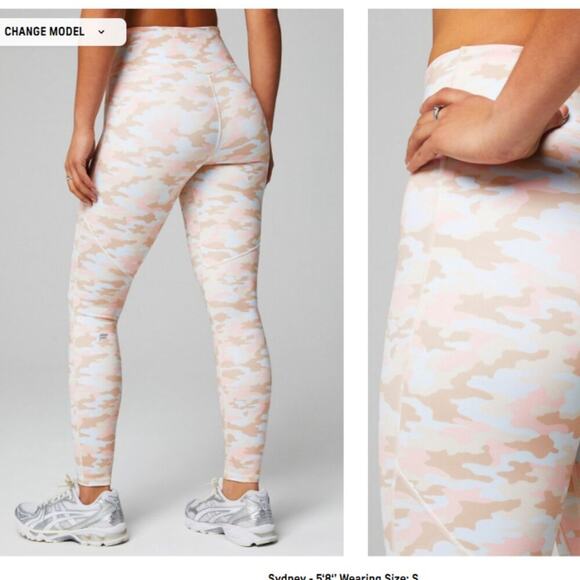 Fabletics Light Camo Motion365+ Leggings - Picture 2 of 9
